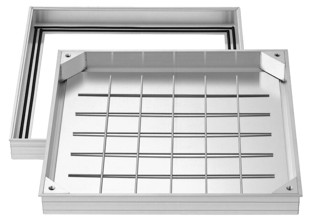 VEVOR Copertura per pozzetto con telaio 50 x 50 cm, Immagine del prodotto 