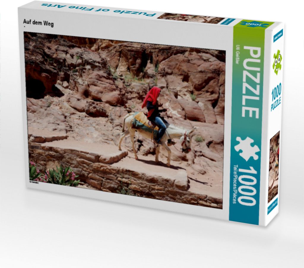 CALVENDO Puzzle Auf dem Weg | 1000 Teile Lege-Größe 64x48cm Foto-Puzzle für glückliche Stunden