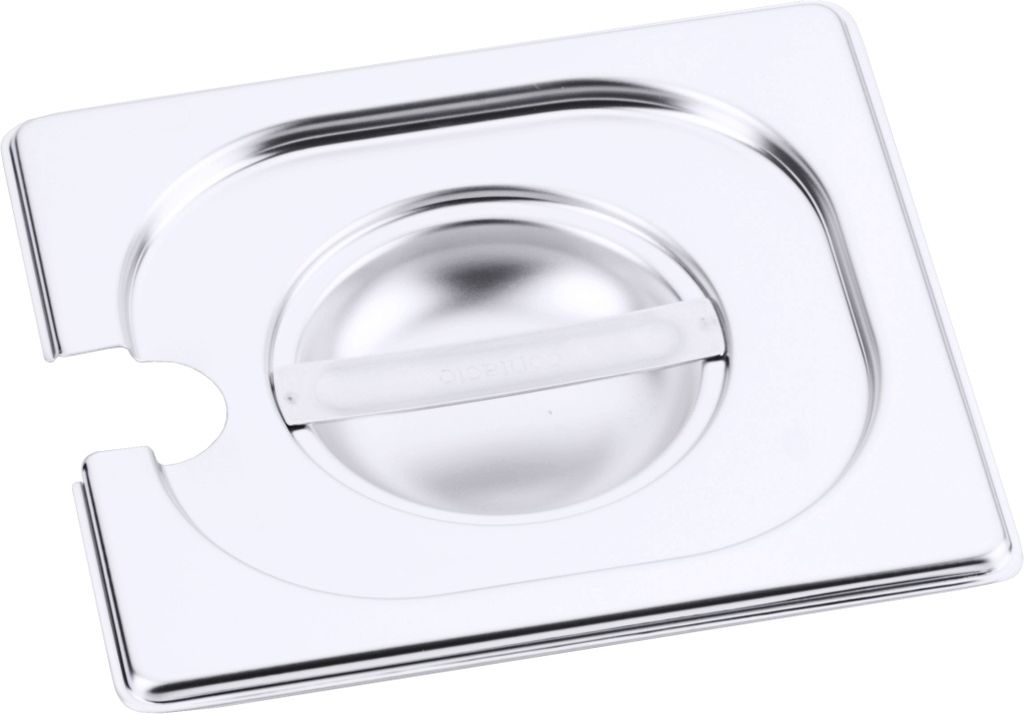 GN-Deckel mit Ausschnitt für Löffel 1/6 Produktbild 