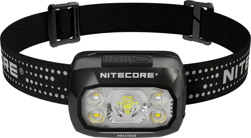 Nitecore NU30 Lampe Frontale 500 Lumens : Finissez-en avec les Piles !