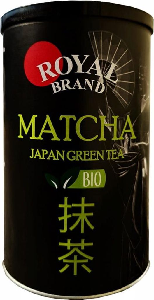 HERBATA ZIELONA MATCHA JAPOŃSKA BIO 100 g - ROYAL BRAND