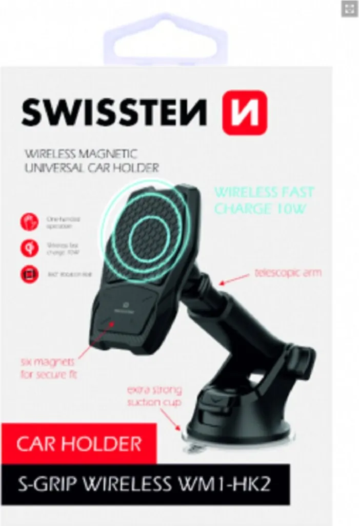 Porta Cellulare Magnetico Auto: Ricarica Wireless e Braccio Telescopico - 6