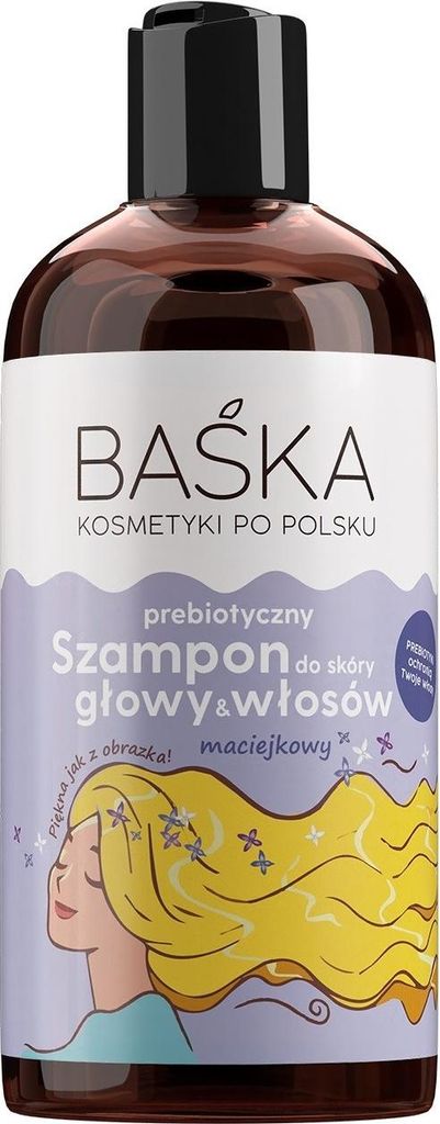 SOLVERX Baśka Präbiotisches Haarshampoo - 500 ml