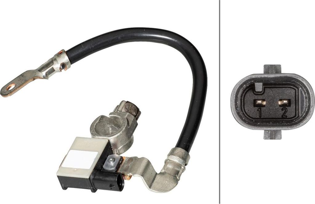 Sensor Batteriemanagement 12 V 217 mm Kabel HELLA für u.a. FORD FIESTA