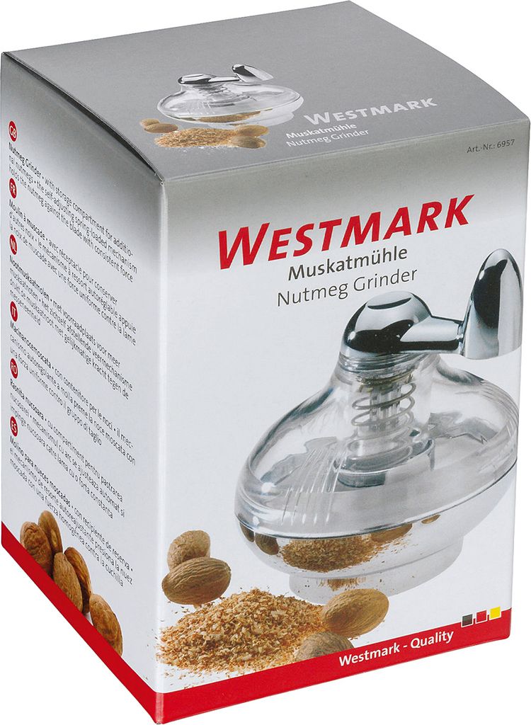 WESTMARK Mlynček na muškátový oriešok Ufo plast Ø8,5cm Obrázok produktu 3