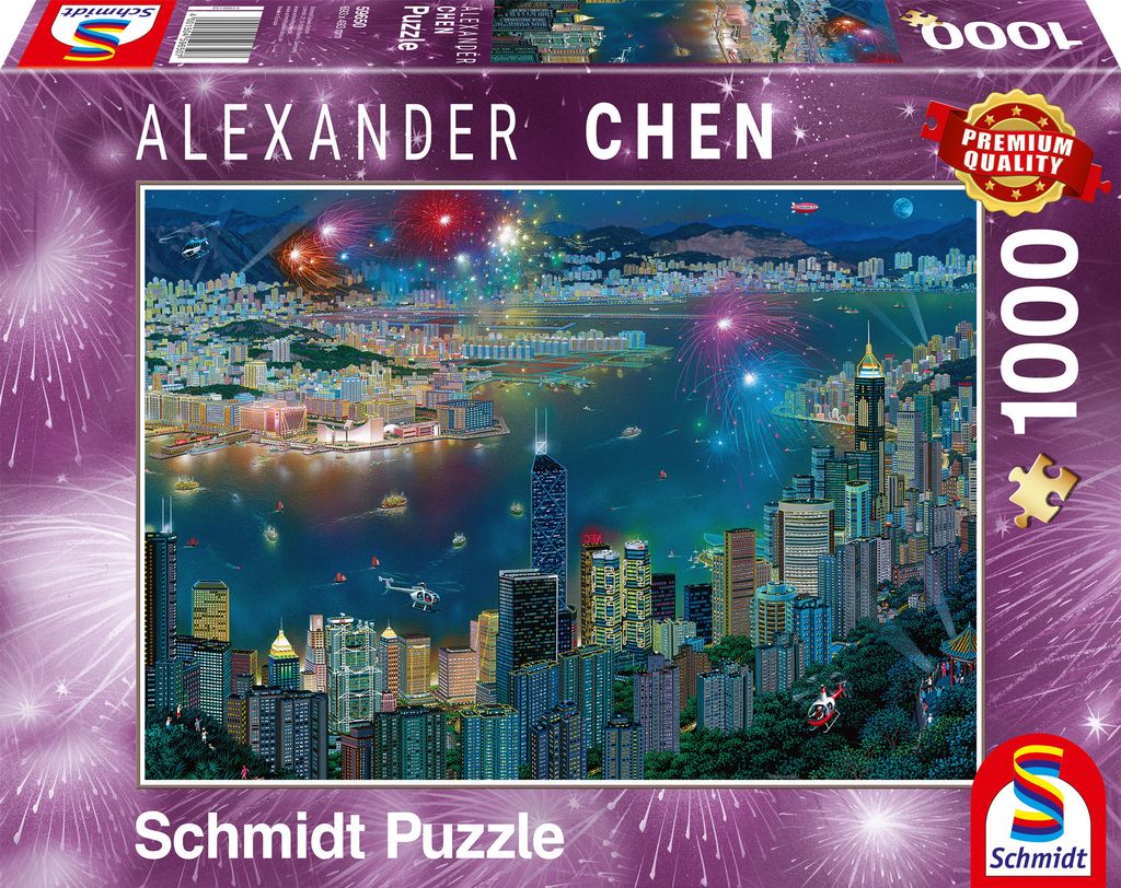 Schmidt Spiele GmbH Pu1000T. A.Chen Feuerw. Hongkong 0 0 STK