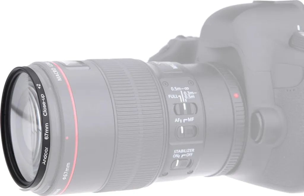 Andoer Set 4 Filtri Macro 49mm per Nikon Canon Sony | Macro Economica