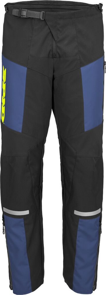 Spidi Enduro Pro Tex Motorrad Textilhose, blau/gelb, 3XL