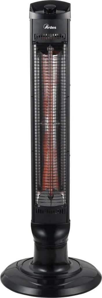 Ardes AR4B03 Chauffage Électrique Infrarouge Noir 1000W d'Appoint