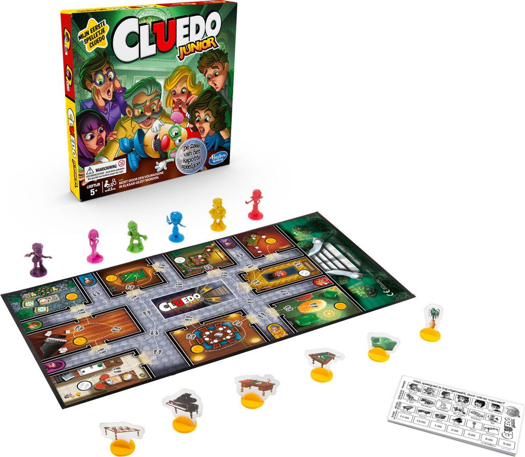 Hasbro Brettspiel Cluedo Junior - 5+ Produktbild 2