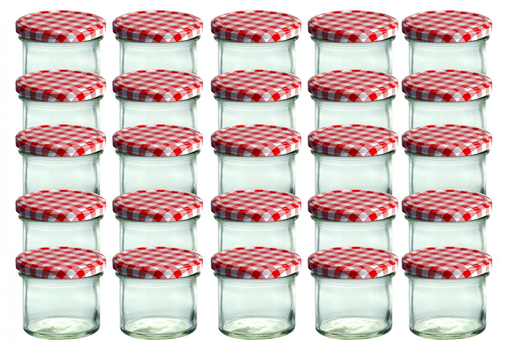 CapCro set di 25 tumbler 125 ml barattolo da marmellata Immagine del prodotto 