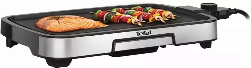 Tefal Plancha Inox CB630D10, Stal nierdzewna, Czarny, Zdjęcie produktu 