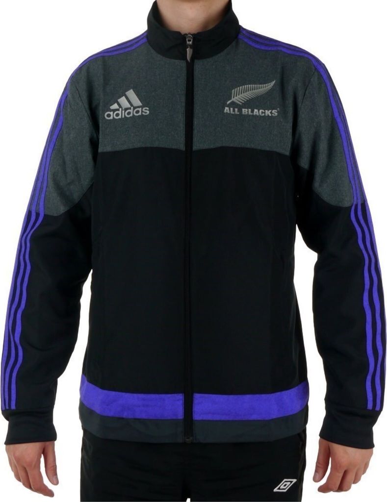 Adidas Jacken All Blacks Presentation, S09046, Größe: 158