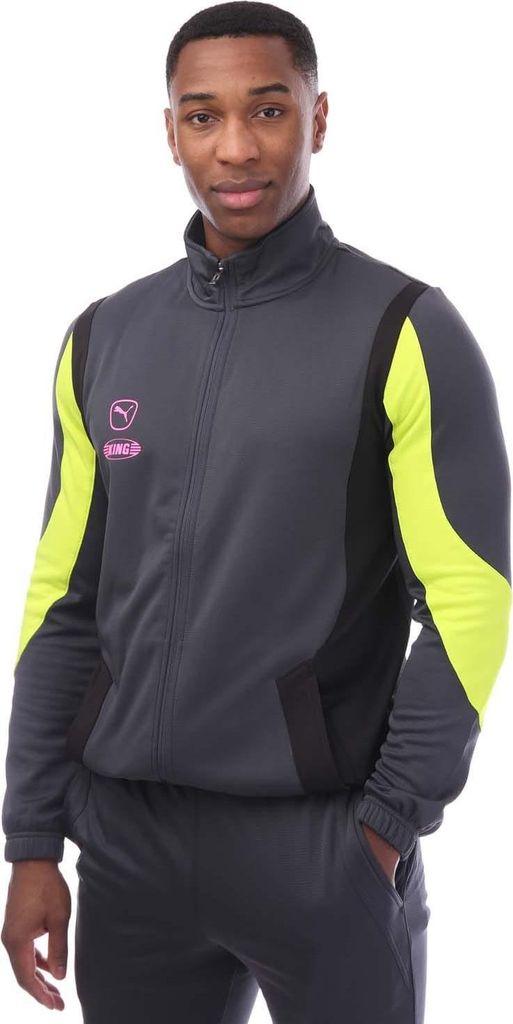 Puma - "King Pro" Jacke für Herren GT4642 (S) (Grau)