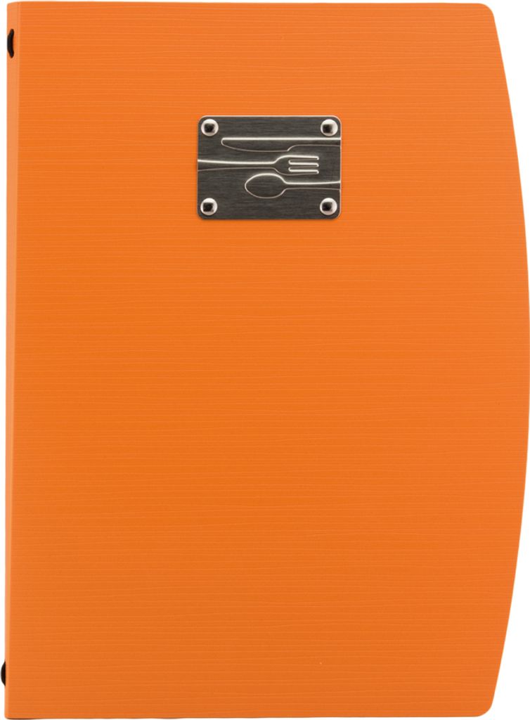 Securit Speisekarten-Mappe RIO BESTECK DIN A4 orange