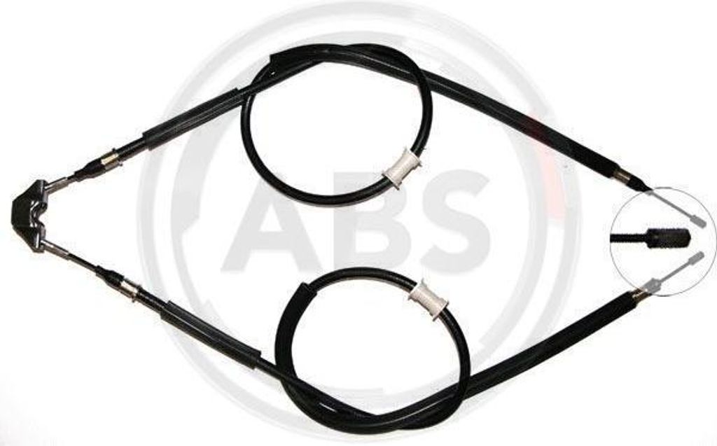A.B.S. K16992 Seilzug, Handbremse OE 24468130 kompatibel mit Combo