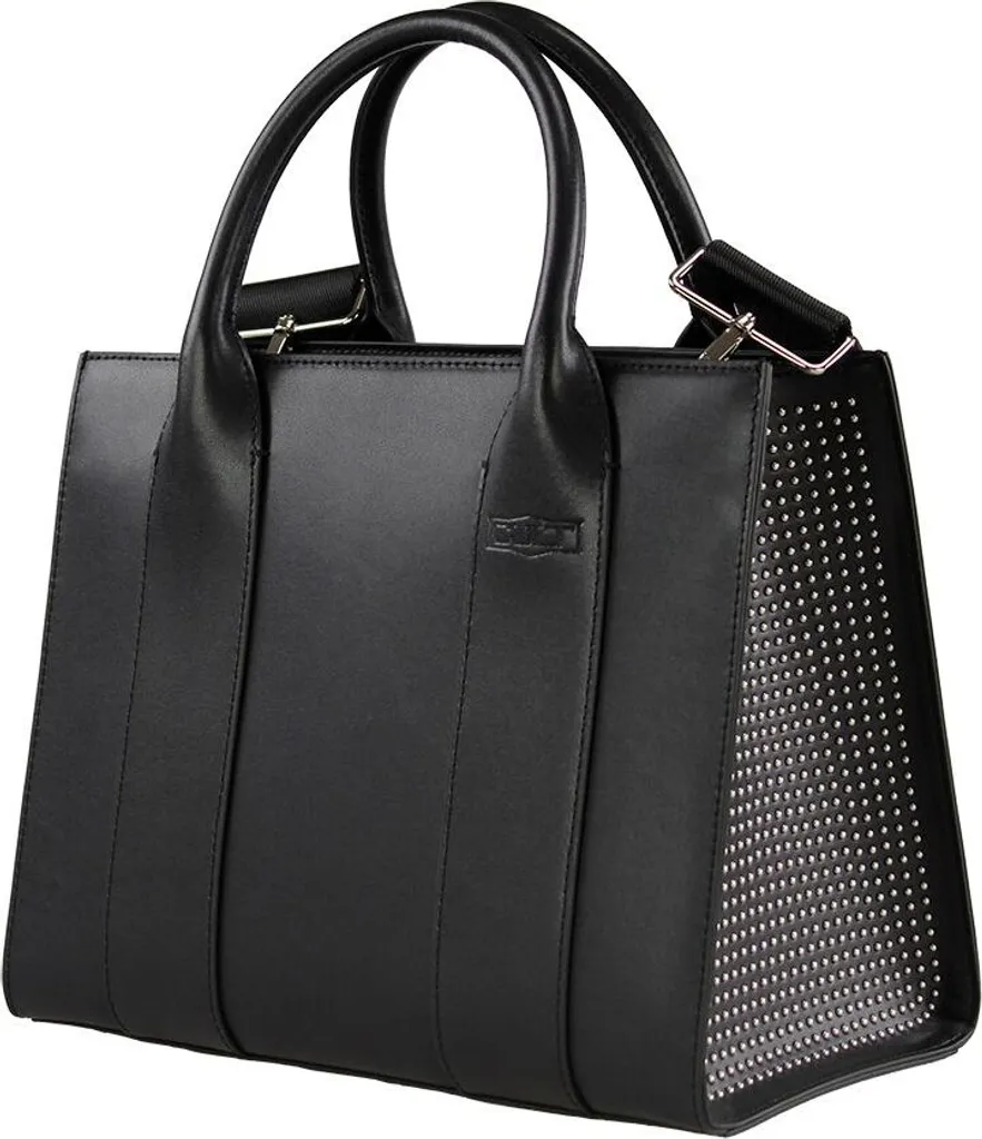 Sac à main Cult X3EPWX150062 - Sac porté épaule élégant en cuir noir