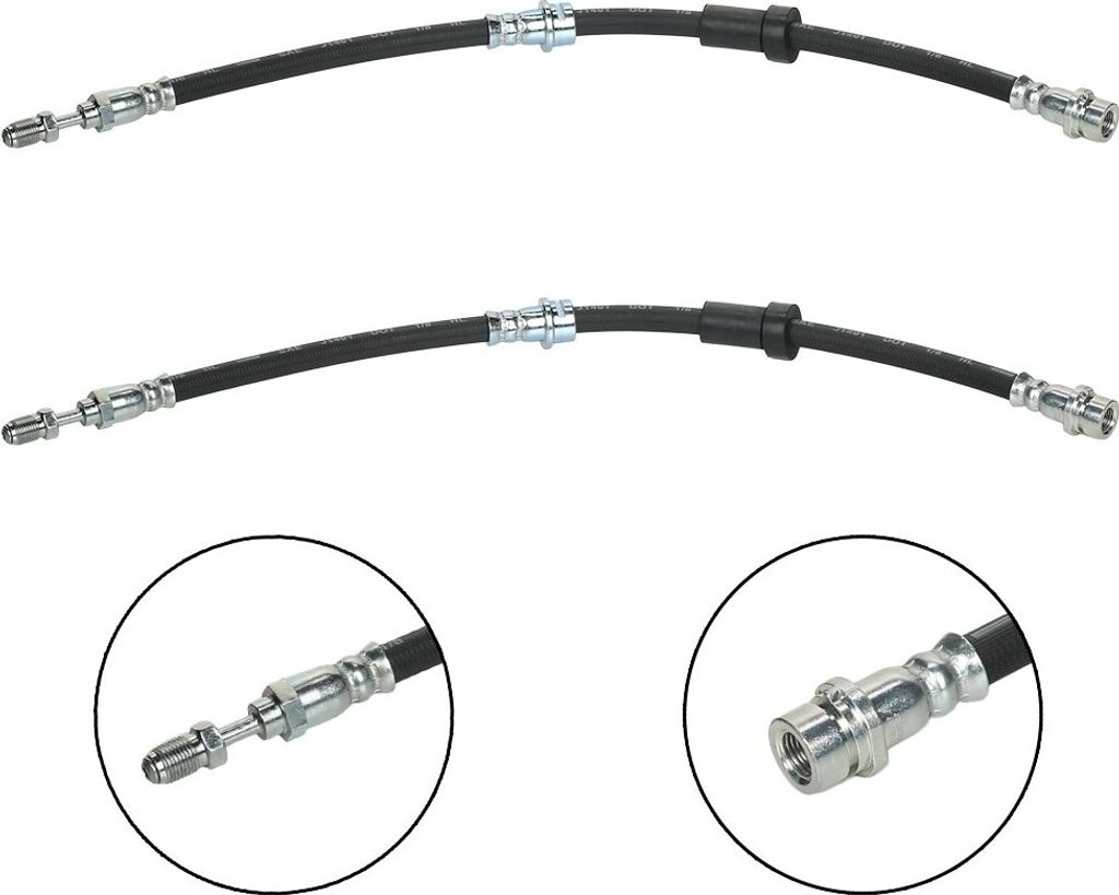 RIDEX 83B1063 Bremsschlauch Vorne für MAZDA 5 (CR19) 3 (BK) Produktbild 