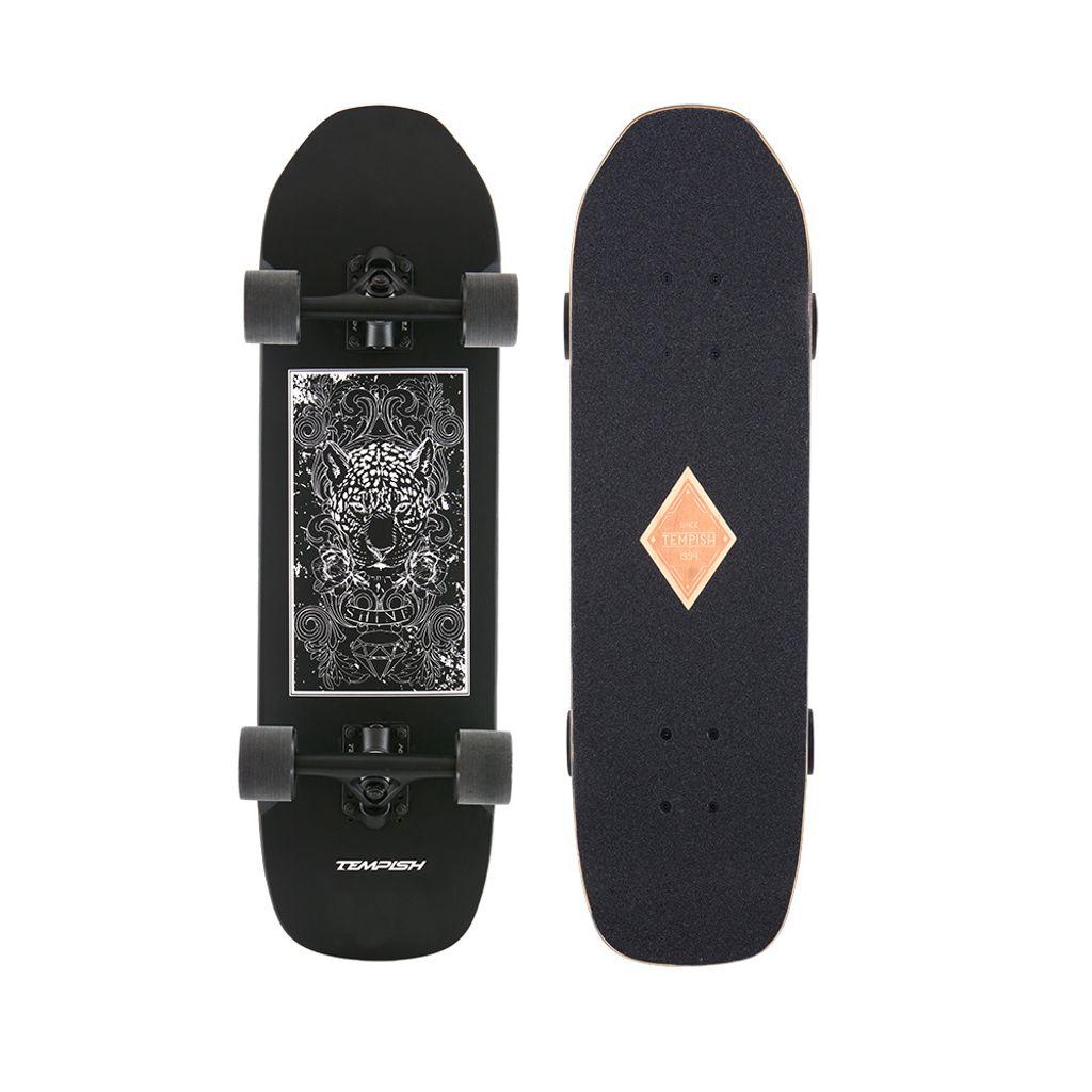 Tempish Pantar 28,5´´ Longboard Schwarz  Schwarz One Size Produktbild 