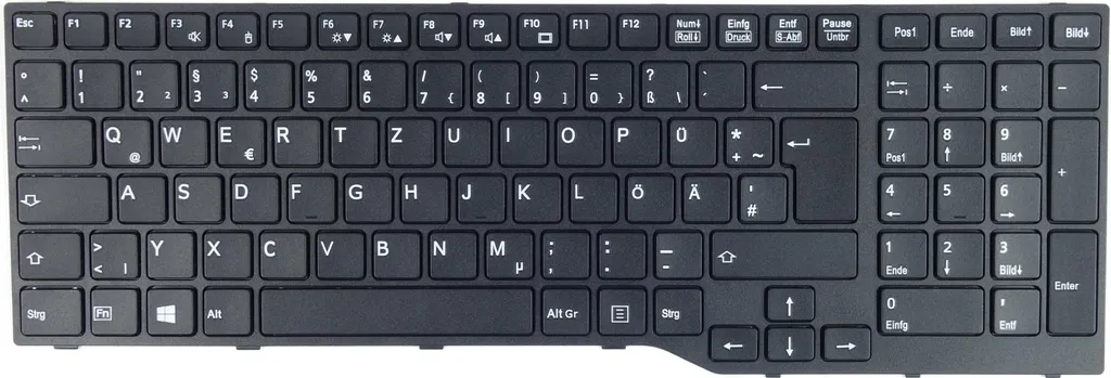Clavier de Remplacement Fujitsu LifeBook A357 A359 A555 QWERTZ Français