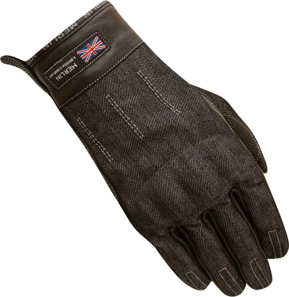 Gants Moto Urbains Merlin Icon Gris 3XL - Idéal Été et Mi-Saison Chic