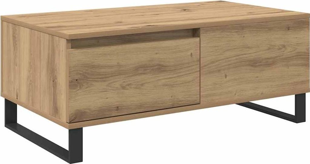 vidaXL Konferenčný stolík Artisan dub 90 x 50 x 36,5 cm Obrázok produktu 