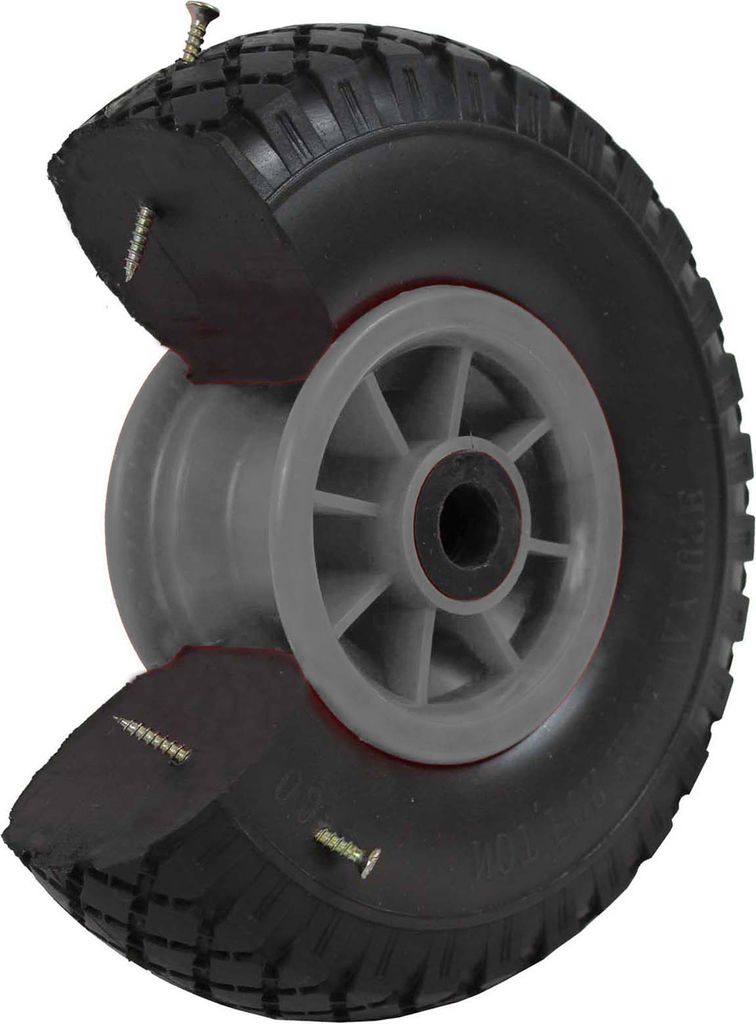 2x Sackkarrenrad Vollgummi 260x85 mm 3.00-4 Produktbild 5