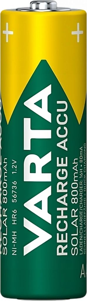 Akumulator Varta Recharge Accu Solar AA 800 mAH HR6 Mignon Zdjęcie produktu 