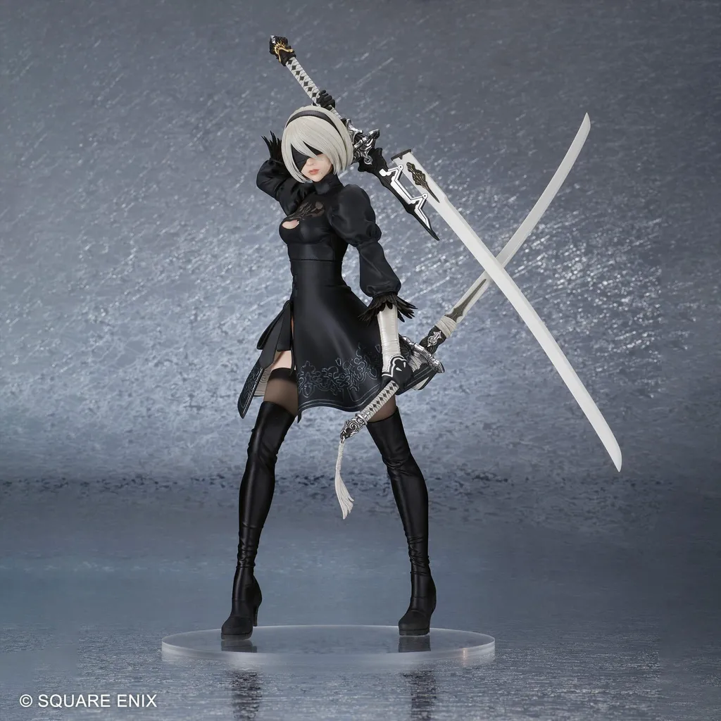 Figurine 2B NieR Automata Square Enix 29 cm - Détails Haute Précision PVC