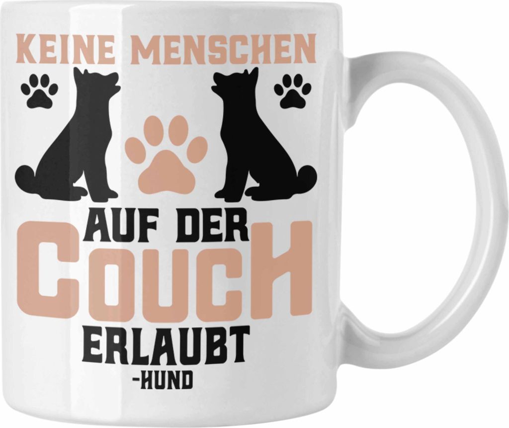 Trendation - Keine Menschen Auf Der Couch Erlaubt Hund Produktbild 
