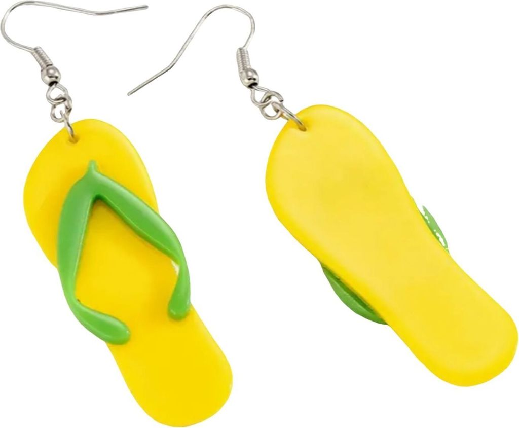 Badelatschen Ohrringe Miniblings Hänger Sandalen Strand Produktbild 