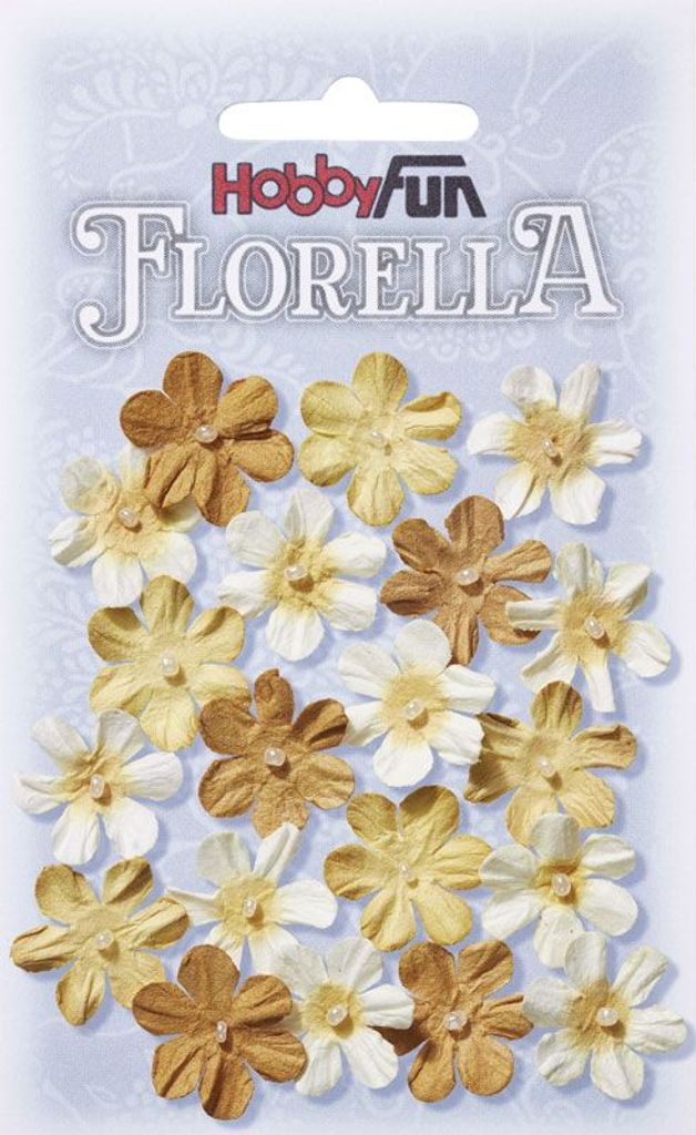 FLORELLA Blüten gelb - 2,0 cm