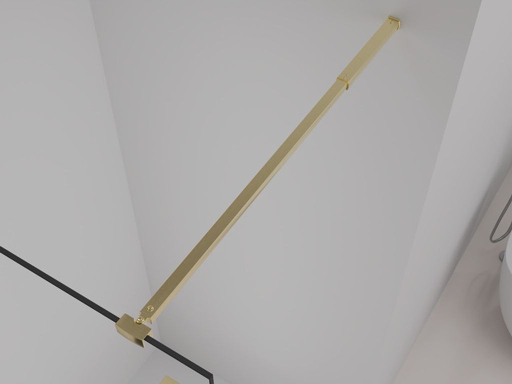 Duschwand gold Marwell Walk In Dusche Spezia Gold 120x200 Produktbild 3