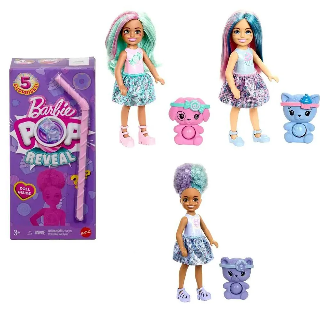 Poupée Barbie Pop Reveal JFY01, un jouet compact et facile à ranger