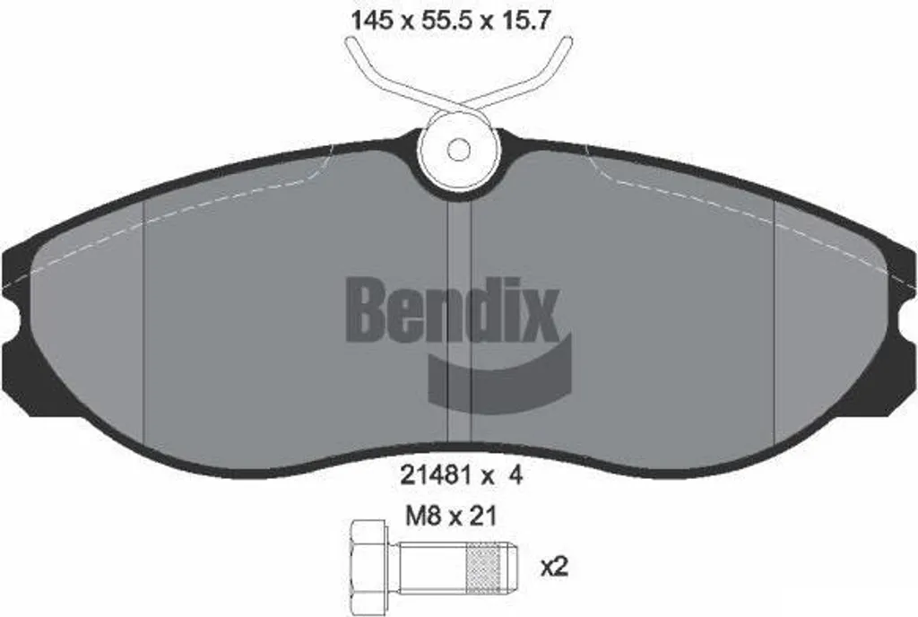 Finissez-en avec les Sifflements : Plaquettes Bendix BPD1396 Maverick