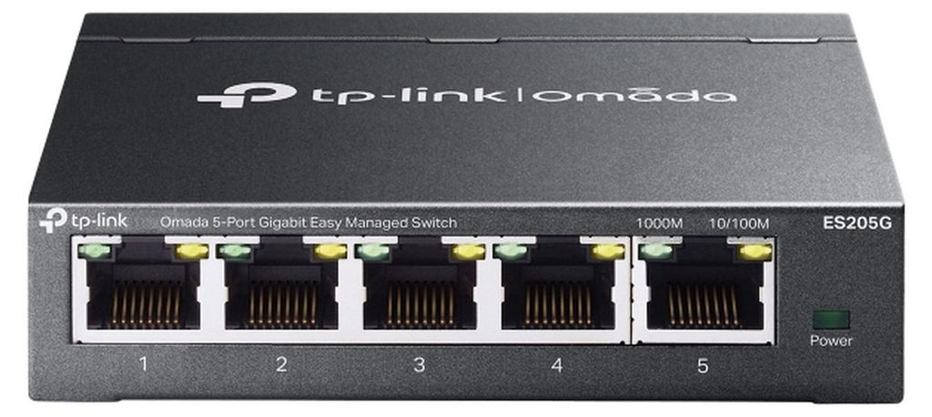 TP-Link Omada ES205G - Commutateur Gigabit Ethernet géré Image du produit 