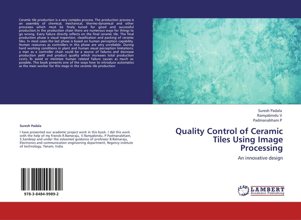 Quality Control of Ceramic Tiles Using Image Processing