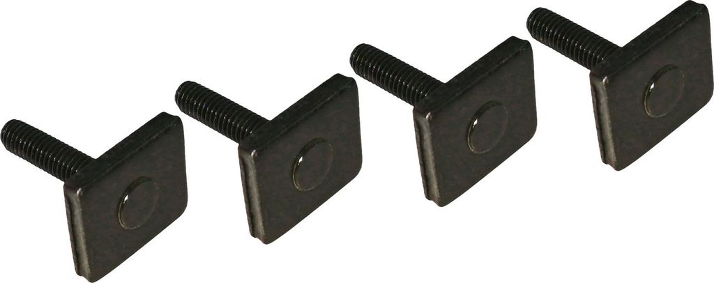 4 matice s drážkou T M6x25mm Adaptér pro střešní nosič s Obrázek produktu 