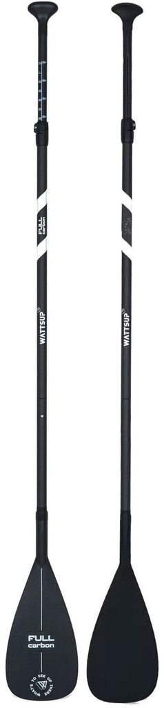WATTSUP SUP peddel, 3-delig, 100% carbon, 580g, Productafbeelding 