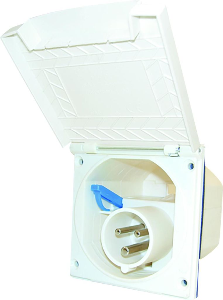 Socle Encastrable Mâle Cee 17 - Boite D'alimentation Avec Image du produit 
