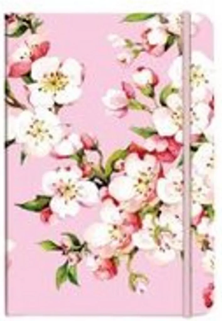 Carnet A6 Fleur de Cerisier Sakura 144 Pages - Papier Ivoire 90g