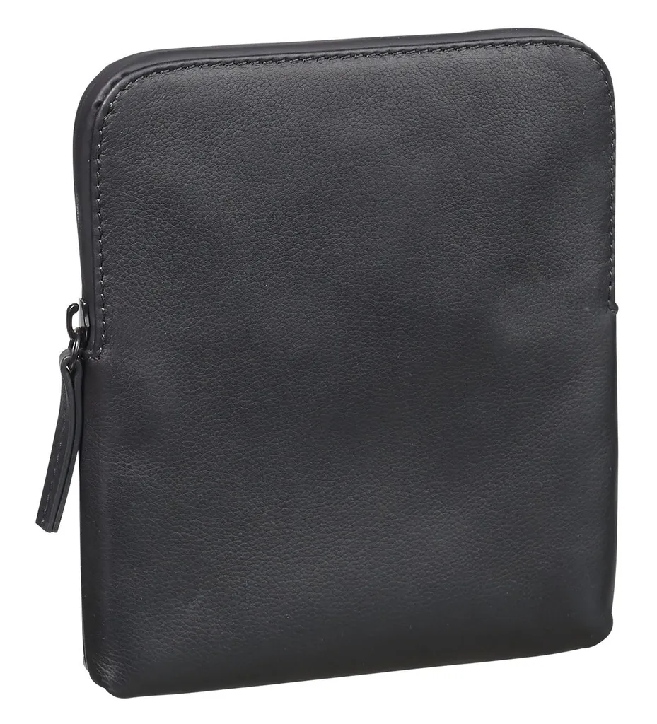 LEONHARD HEYDEN Pelle borsa a tracolla Den Haag Shoulder Bag Black nero
