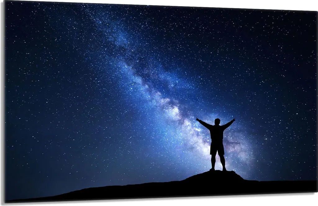 Coprifornelli 80x52 Vetro Aurora Boreale | L'Atmosfera in Cucina