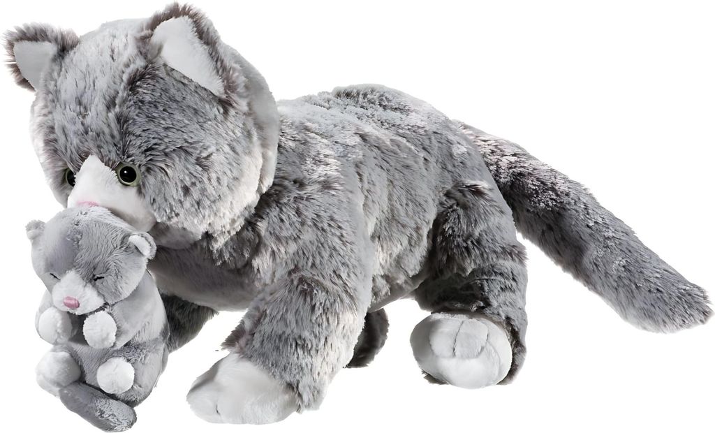 MISANIMO Katzen Mami mit Baby Produktbild 