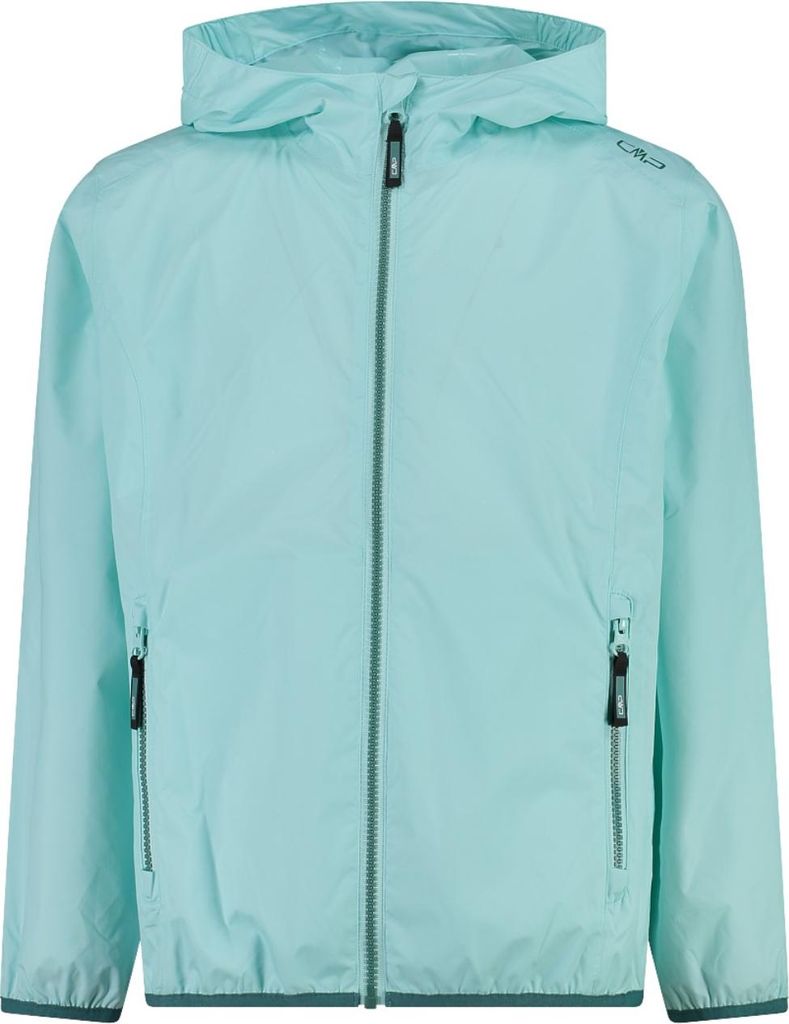 CMP Mädchen Regenjacke Pack Pocket mit Kapuze blau 116