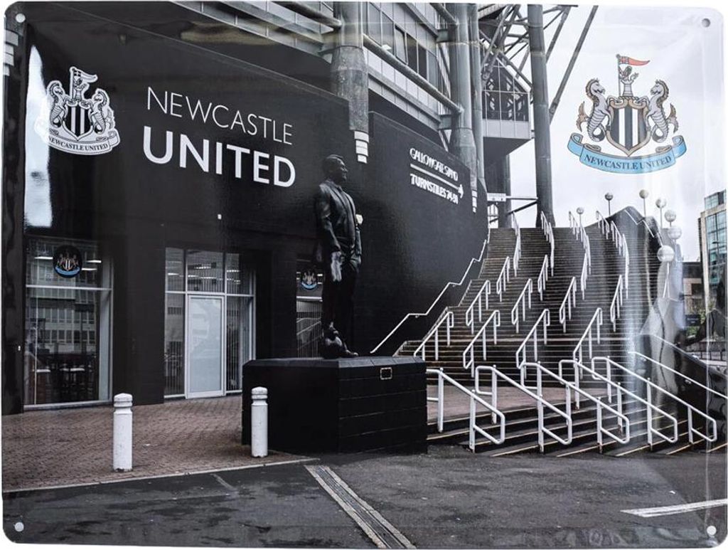Newcastle United FC - Stadion Tafel BS6282 (Einheitsgröße) (Bunt)