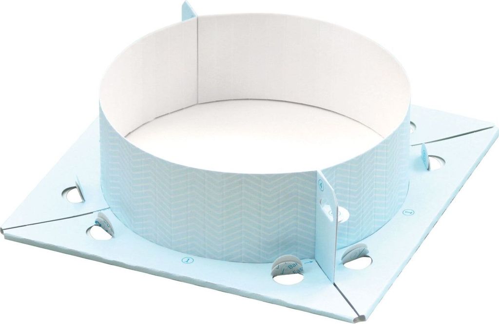 BoxBake Runde Einmal Backform ca.25 cm Pop-up Cake Tin