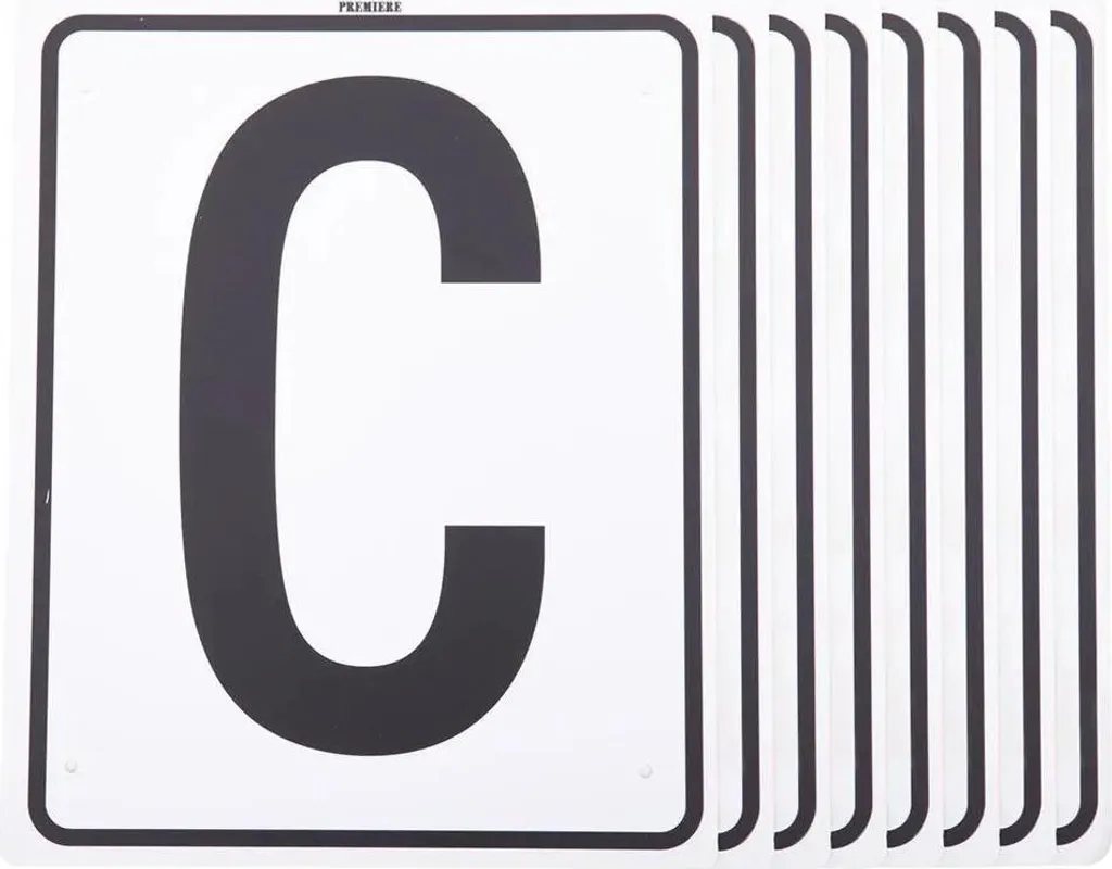 Jeu de Lettres Blanc 8 Unités - Apprendre l'Alphabet Facilement chez Soi