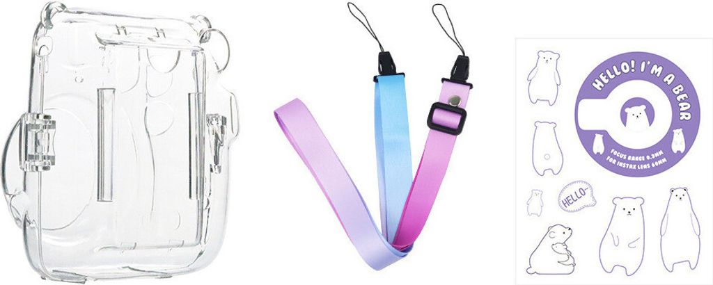 INF Kameratasche mit Fotoschlitz Transparent