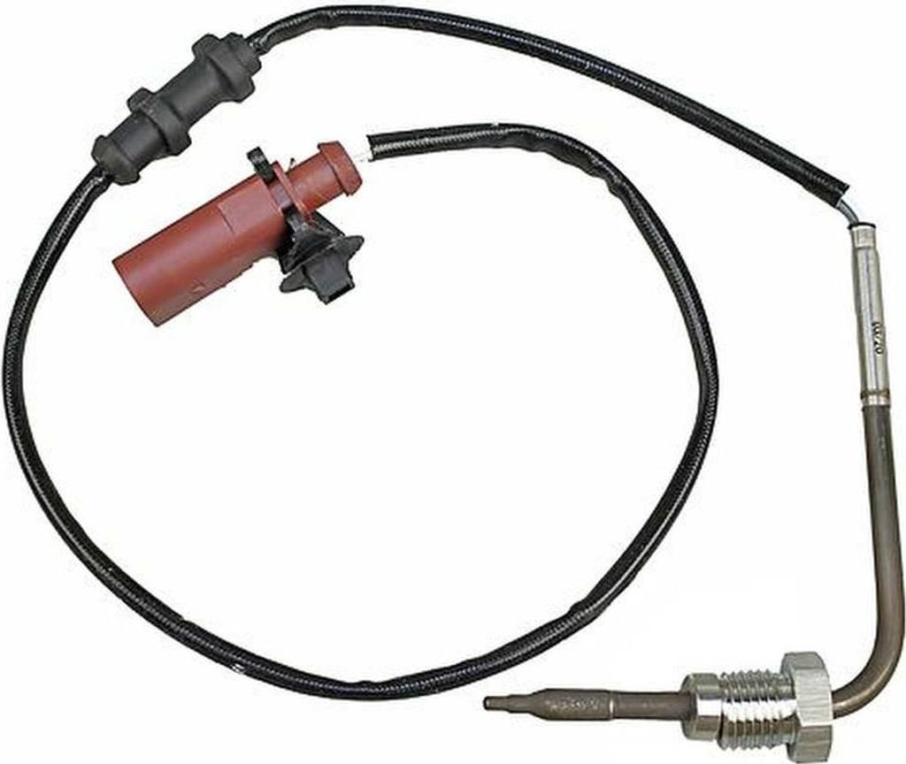 Sensor Abgastemperatur 525 mm Kabel 2-polig METZGER für u.a. VW POLO